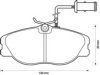 BENDIX 571365B Brake Pad Set, disc brake